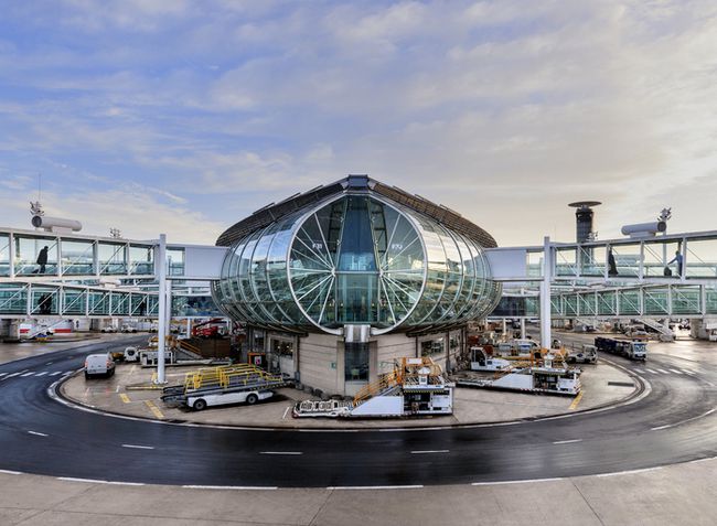 Terminal 2F, à Paris-CDG. (c) Gwen Le Bras pour Groupe ADP
