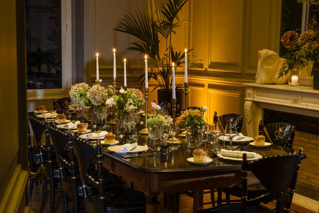 Vertumne, one of Châteauform''s Parisian private dining rooms.