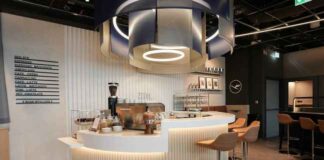 Le salon Lufthansa de Stuttgart à rouvert ses portes le 16 décembre, au terme d'un relooking complet