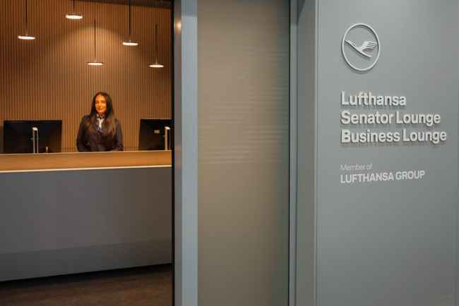 Salon Lufthansa à Stuttgart 