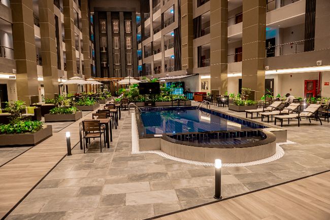 Atrium of the Protea by Marriott Kinshasa