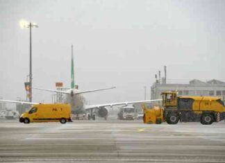 La neige perturbe les aéroports français et européens le 7 janvier (photo ADP)