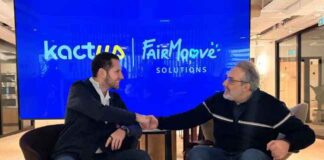 Arnaud Katz (à gauche) et Jean-Pierre Nadir, respectivement co-fondateur de Kactus et fondateur de FairMoove