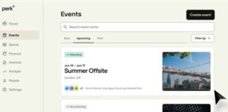 Le nouveau module Perk Events doit automatiser les événements de 9 à 5000 participants