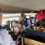Optimum+ class, with at-seat catering service.