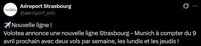 aéroport de Strasbourg