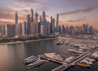 Vue de Dubaï. Vue de Dubaï.