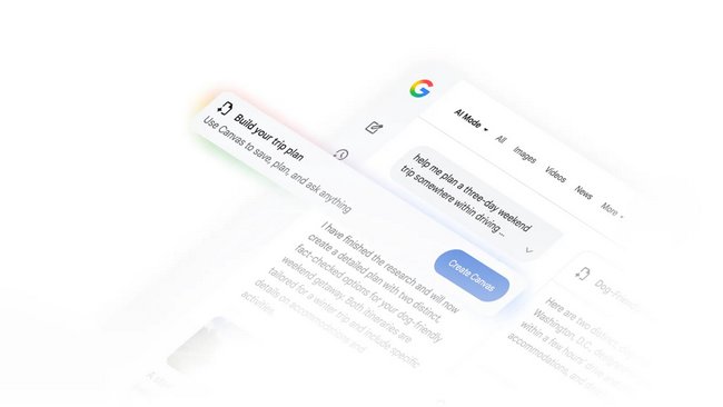 De la recherche jusqu'à la réservation avec Google AI Mode. 