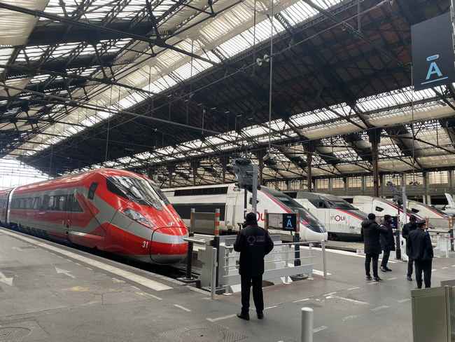 Trenitalia adapte son programme en amont de la fermeture de la gare de Lyon Trenitalia adapte son programme en amont de la fermeture de la gare de Lyon