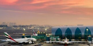 Aéroport de Dubaï.