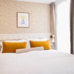Chambre supérieure avec balcon de l&rsquo;hôtel Joli Môme.