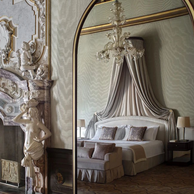 Une des 47 chambres et suites de l'Orient Express Venezia