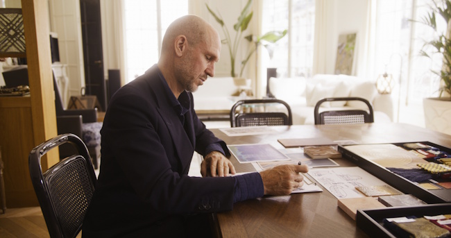 L'architecte d'intérieur Tristan Auer, en charge de la rénovation du Burj Al Arab.