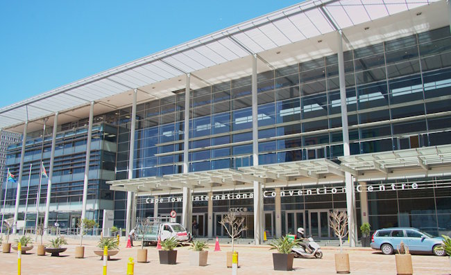 Le Centre de Conventions International du Cap (CTICC).