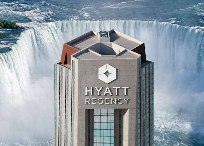 Le Hyatt Regency Niagara Falls Fallsview. Le Hyatt Regency Niagara Falls Fallsview.