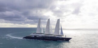 L'Orient Express Corinthian va dévuter ses croisières le 2 mai à Lisbonne avant de prendre le cap vers la Méditerranée. © Jean-Marie LIOT / Orient Express