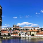 Prague panorama moldau