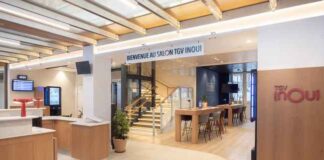 Deux mois de travaux auront été nécessaires avant la réouverture du salon Grand Voyageur Le Club TGV Inoui de la gare de Paris-Lyon