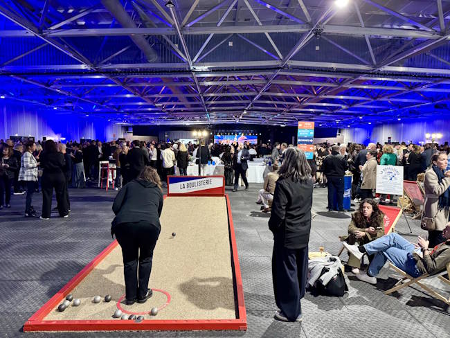 Soirée événementielle sous le grand hall de OceaNice