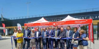 Inauguration du nouveau terminal, le 26 mai