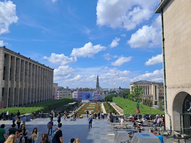 The Mont des Arts district