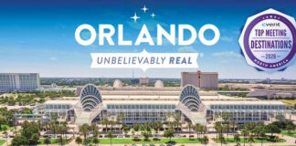 Orlando, en Floride, se classe pour la 11e fois consécutive à la première place du classement de Cvent pour les destinations MICE en Amérique du Nord.