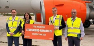 Inauguration du nouveau vol Strasbourg-Marrakech le 3 mai