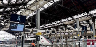 Gare de Lyon, à Paris.