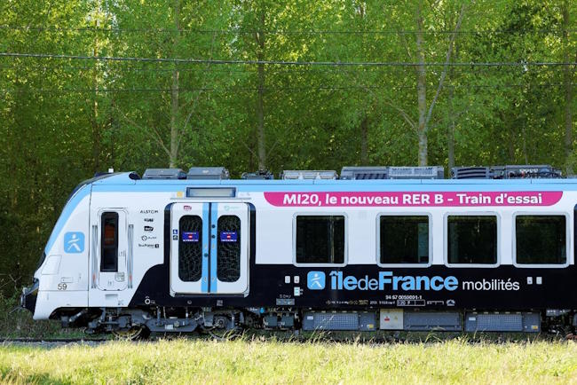 Premier essai du futur RER B © ALSTOM SA 2026 - Samuel Dhote | MI20
