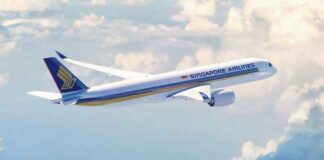 Un Airbus A350-900 de Singapore Airlines (Photo: SIA)