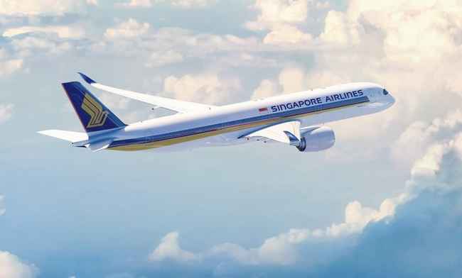 Un Airbus A350-900 de Singapore Airlines (Photo: SIA) Un Airbus A350-900 de Singapore Airlines (Photo: SIA)