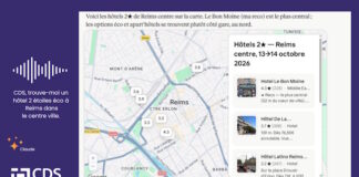 CDS s'ouvre aux réservations via ChatGPT, Claude ou Copilot