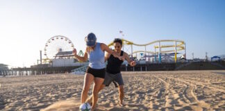 Le Santa Monica Pier, à Los Angeles. (c) OT de Santa Monica