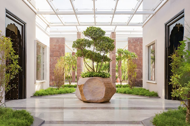 The JW Marriott Ranthambore Resort & Spa in India, Marriott's 10,000th hotel worldwide. The JW Marriott Ranthambore Resort & Spa in India, Marriott's 10,000th hotel worldwide.
