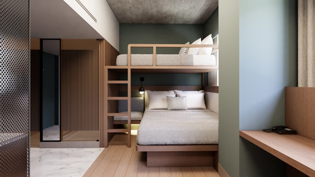 Des chambres modulables