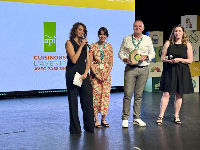 Prix remis à API Restauration