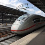 Train à grande vitesse ICE de la Deutsche Bahn.
