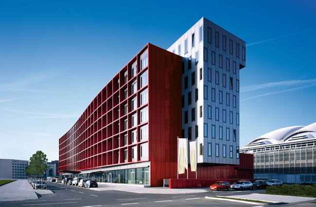 A third Scandic hotel is expected near the Messe Frankfurt exhibition centre. A third Scandic hotel is expected near the Messe Frankfurt exhibition centre.