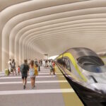 La ligne à grande vitesse californienne vise à relier San Francisco à Los Angeles en 2h40 d’ici 2045.