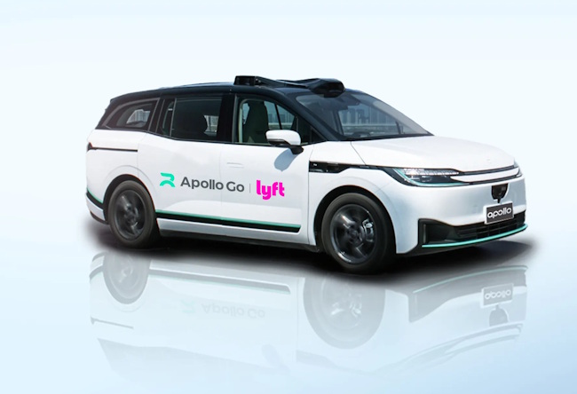 Baidu is partnering with Lyft for the expansion of Apollo Go in Europe and with Uber for its deployment in the Middle East.