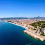 General view of Nice and the Baie des Anges