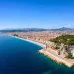 General view of Nice and the Baie des Anges