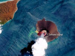 Le transport aérien suspendu à un volcan en Indonésie Le transport aérien suspendu à un volcan en Indonésie