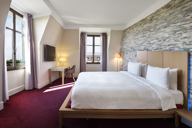 Une des 250 chambres du Le Crowne Plaza Paris Marne-la-Vallée