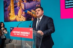 Sukhrob Bobokalonov, VP du Comité du tourisme d'Ouzbékistan, lors de la cérémonie inaugurale du salon IFTM 2026.