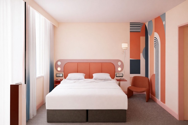 Une des 280 chambres du lyf Piccadilly Manchester