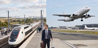 Le train s'est largement imposé pour les déplacements professionnels en France selon le Baromètre Navan