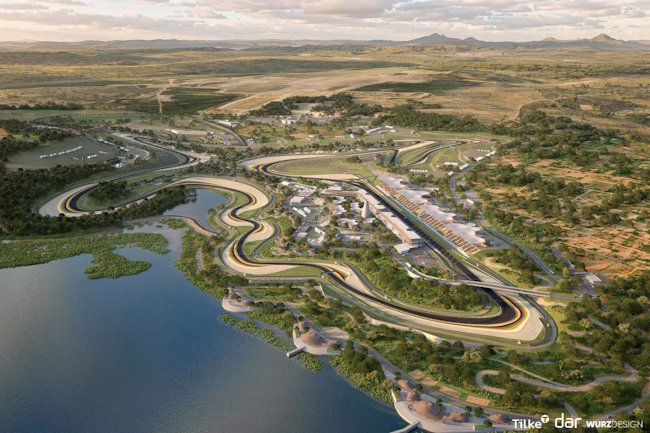 Aperçu du futur circuit de Formule 1 au Rwanda (c) Formula 1