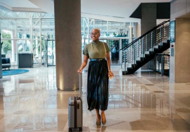 With Hotel Lobby, Amex GBT integrates into its hotel sourcing consulting offering AI agents that automate the preparation of tenders. (c) Amex GBT With Hotel Lobby, Amex GBT integrates into its hotel sourcing consulting offering AI agents that automate the preparation of tenders. (c) Amex GBT