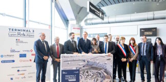 Vinci Airports a présenté le nouveau Terminal 2 de l'aéroport de Lyon-Saint Exupéry